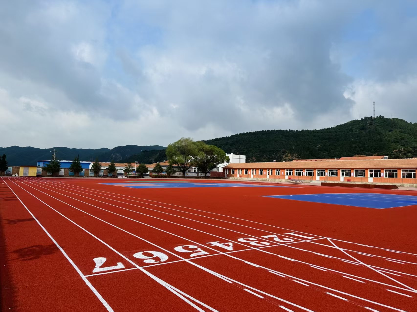 娄底市自结纹塑胶跑道透气型塑胶跑道 - 厂家